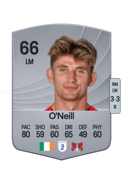 Ollie O'Neill card