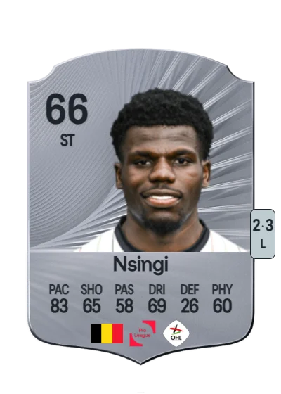 Nachon Nsingi card