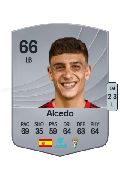 Juan María Alcedo Serrano card
