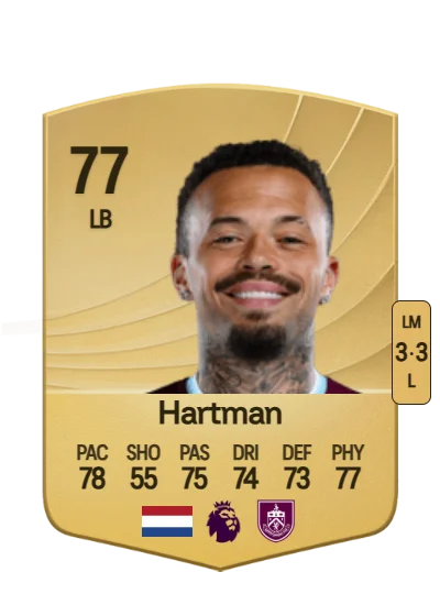 Quilindschy Hartman card