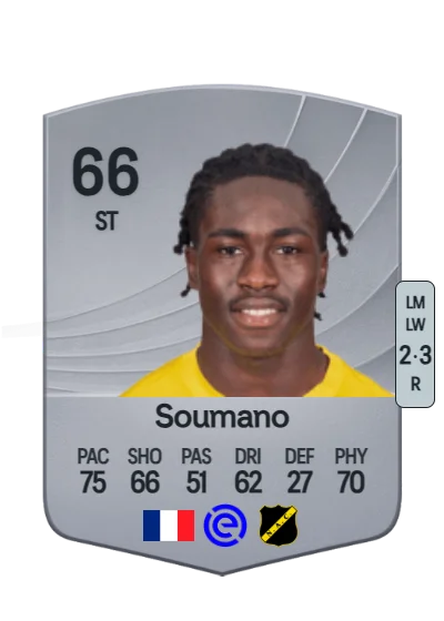 Moussa Soumano card