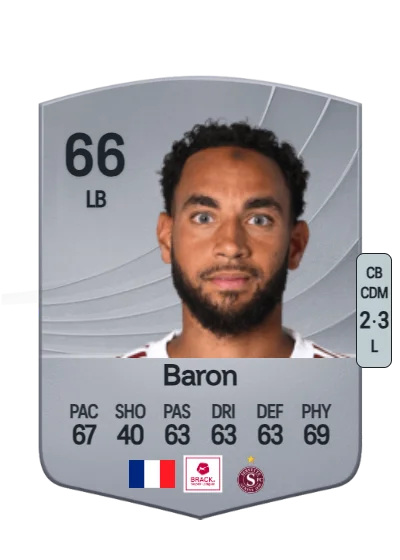Anthony Baron card