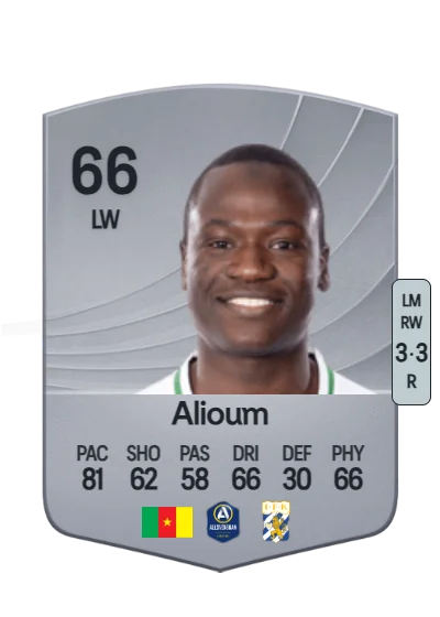 Saidou Alioum card