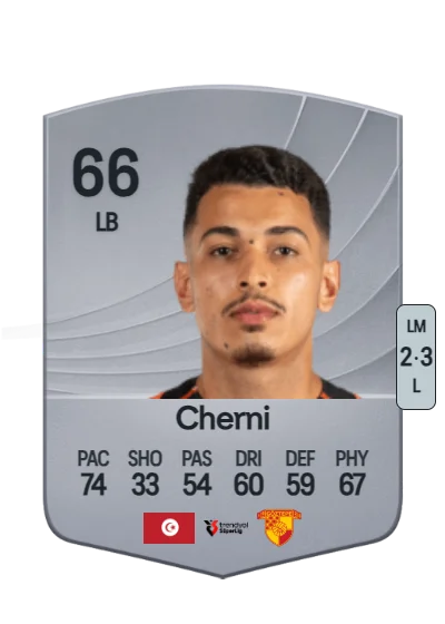 Amin Cherni card