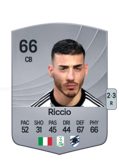 Alessandro Riccio card