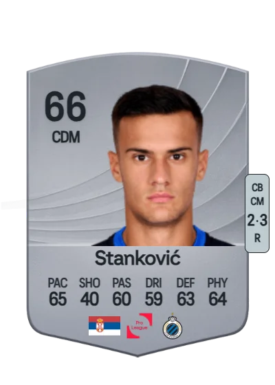Aleksandar Stanković card