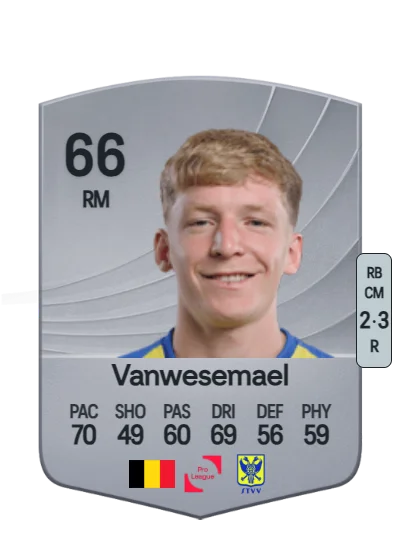Robert-Jan Vanwesemael card