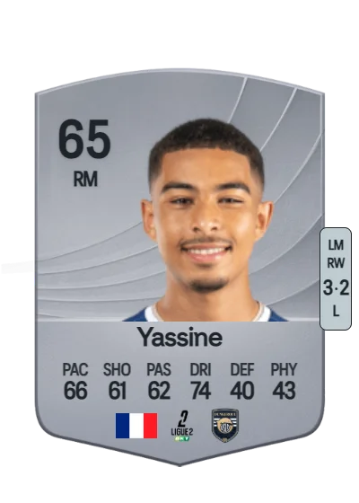 Gessime Yassine card