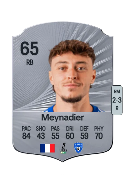 Tom Meynadier card