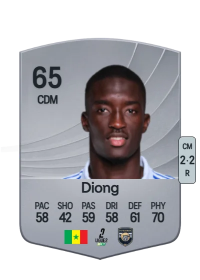 Pape Diong card