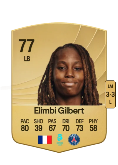 Tara Elimbi Gilbert card