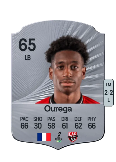 Dylan Ourega card