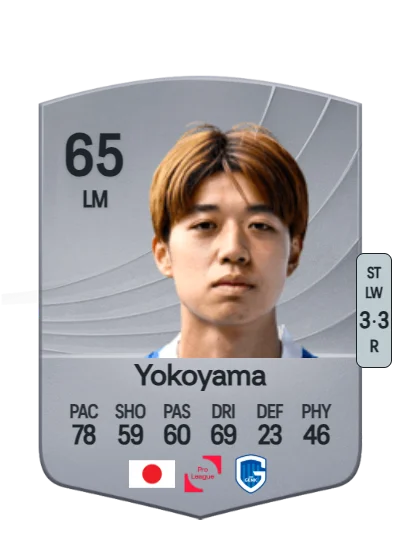 Ayumu Yokoyama card