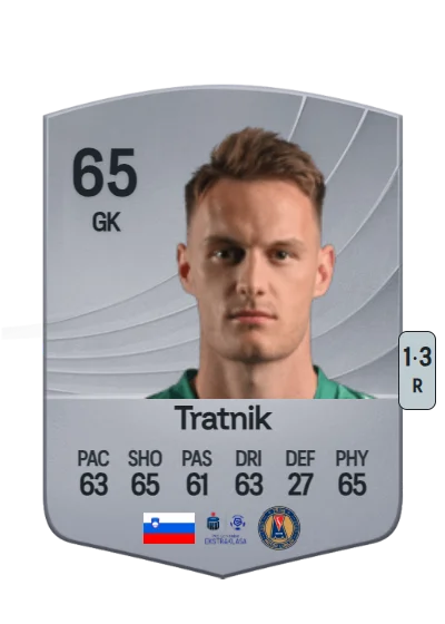 Gašper Tratnik card
