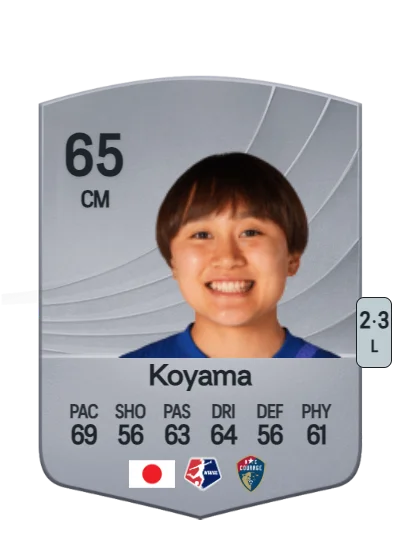 Shinomi Koyama card