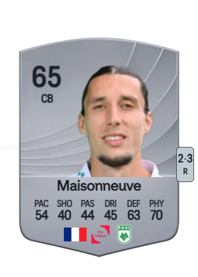Maxence Maisonneuve card