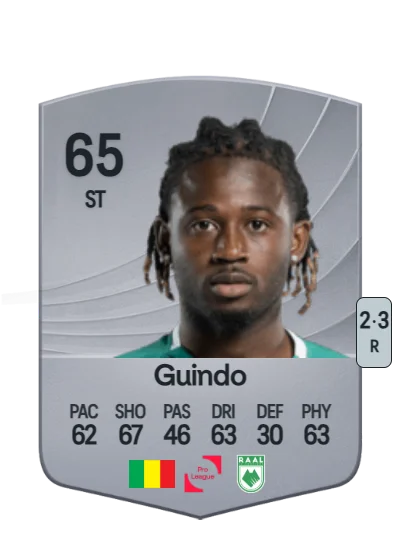 Mohamed Guindo card