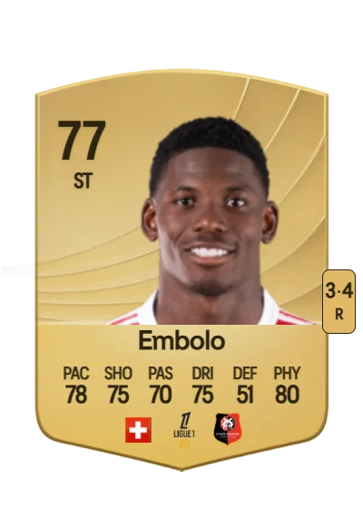 Breel Embolo card