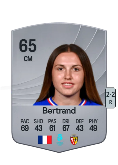 Clara Bertrand card