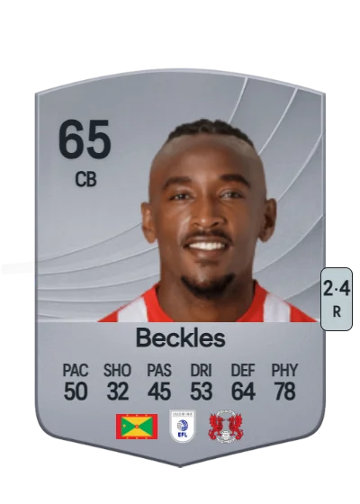 Omar Beckles card