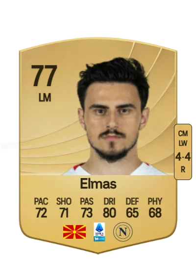 Eljif Elmas card