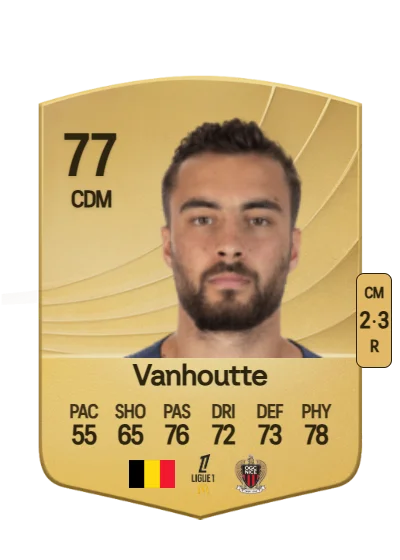 Charles Vanhoutte card