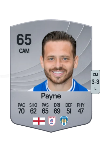 Jack Payne card