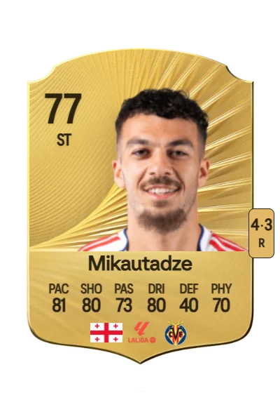 Georges Mikautadze card