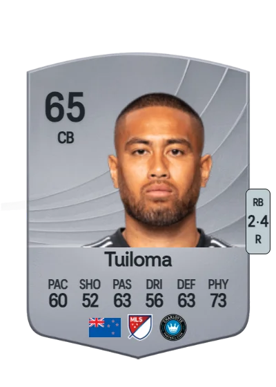 Bill Tuiloma card