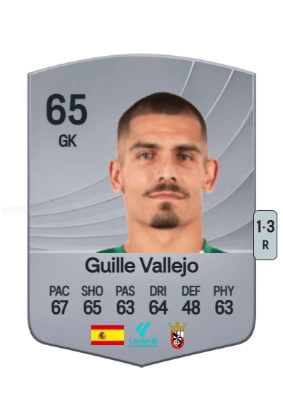 Guillermo Vallejo Delgado card