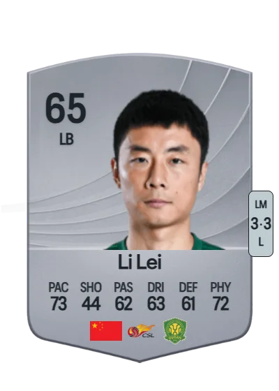 Lei Li card