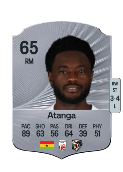 David Atanga card