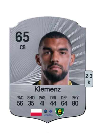 Lukas Klemenz card