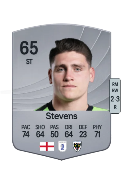 Mathew Stevens card
