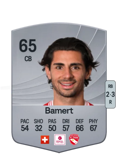 Jan Bamert card