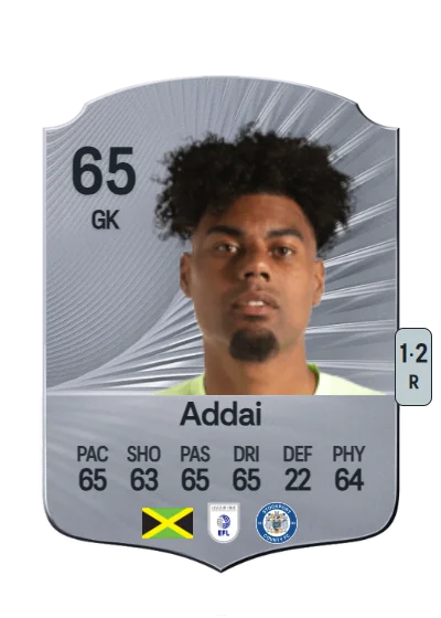 Corey Addai card
