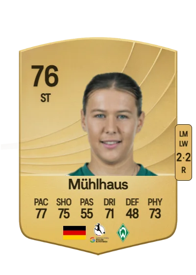 Larissa Mühlhaus card