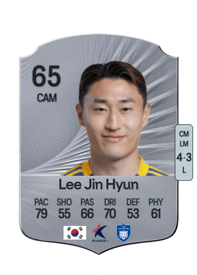 Jin Hyun Lee card
