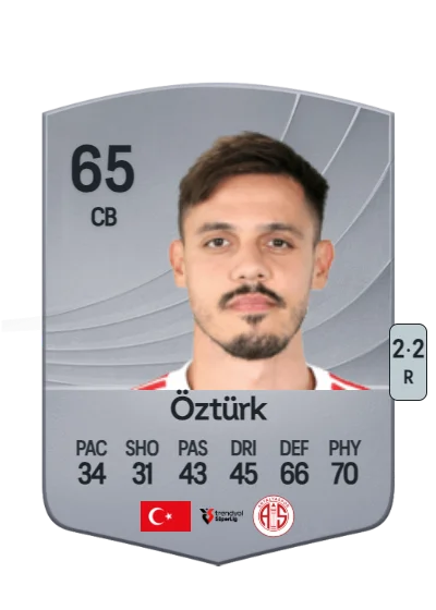Bahadır Öztürk card