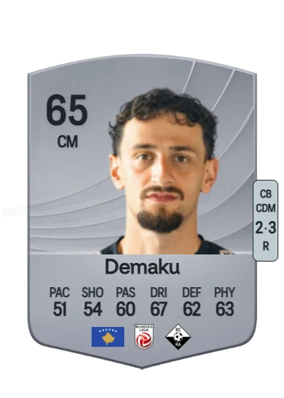 Vesel Demaku card