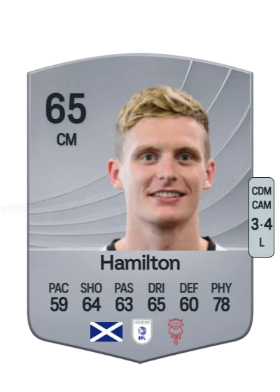 Ethan Hamilton card