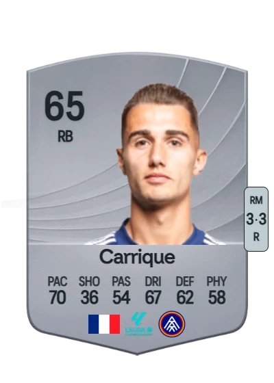Thomas Carrique card