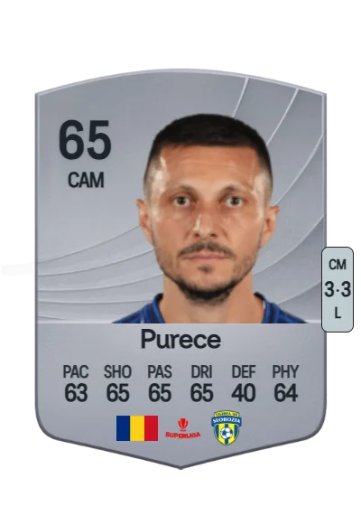Florin Purece card