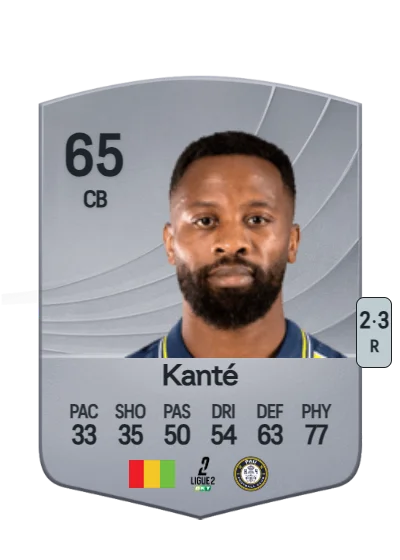 Ousmane Kanté card