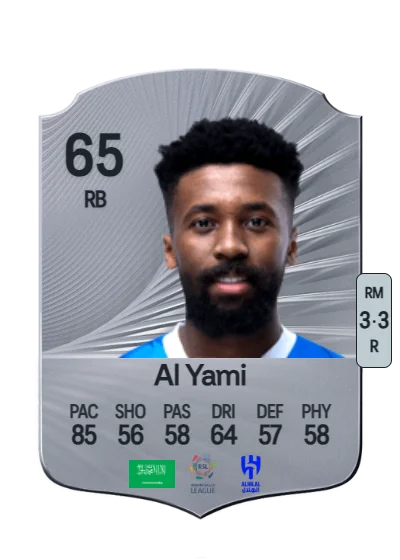 Hamad Al Yami card