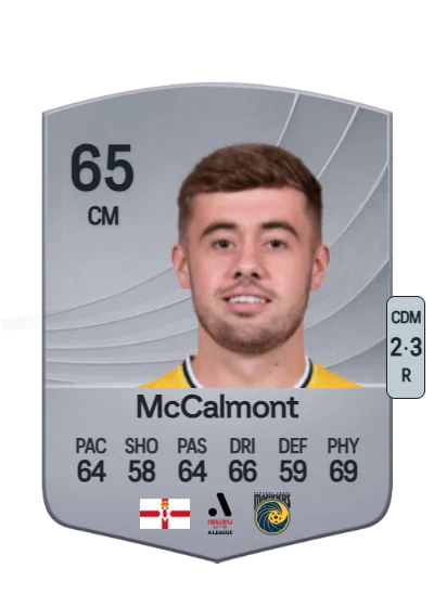 Alfie McCalmont card