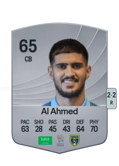 Waleed Al Ahmed card