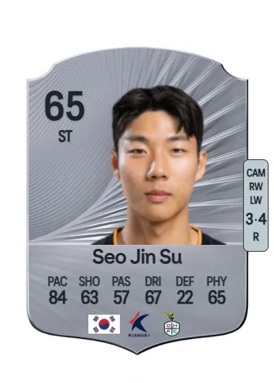 Jin Su Seo card