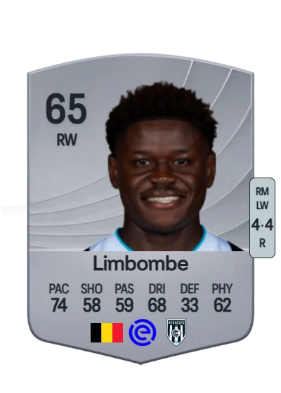Bryan Limbombe card