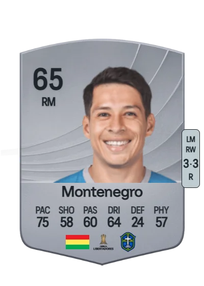 Juan Montenegro card